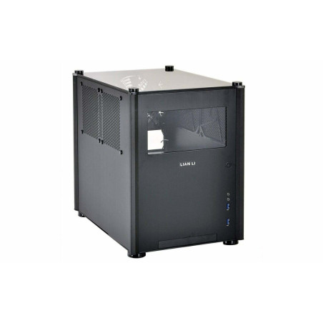 Lian li pc Q36W Black m itx