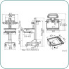 Aavara CND01 mobile cart