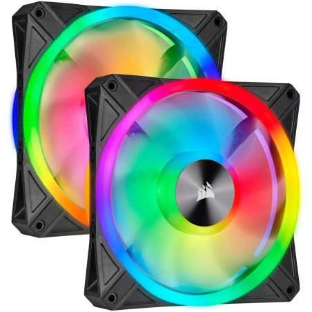 140mm Corsair QL RGBx2  Hub