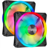 140mm Corsair QL RGBx2  Hub