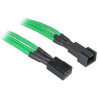 Bitfenix 3pin ext. 30cm Green