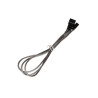 Bitfenix 3pin ext. 30cm Silver