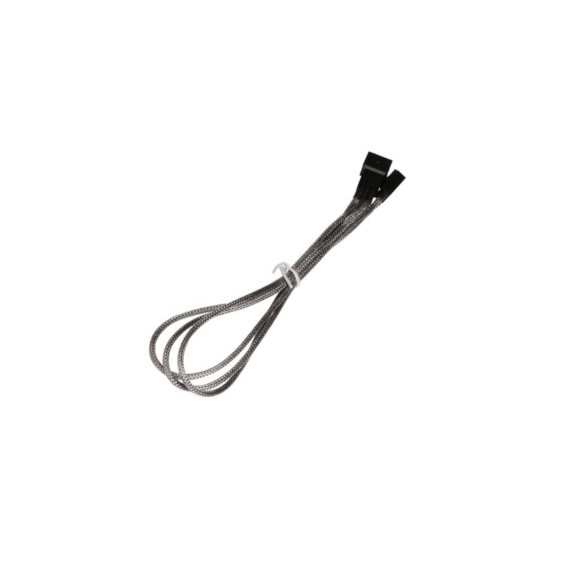 Bitfenix 3pin ext. 90cm Silver