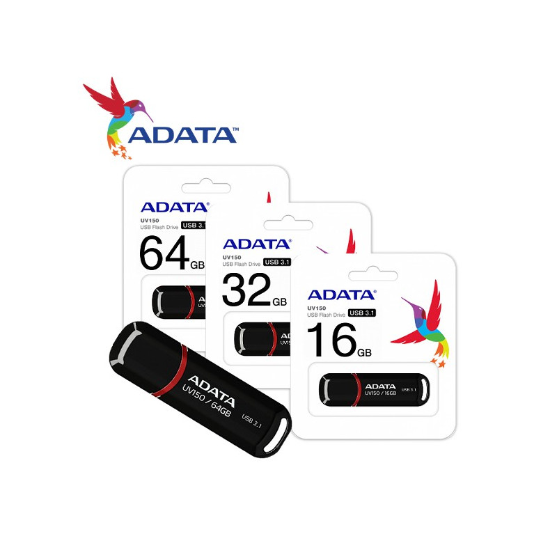 Adata 32Gb UV150 Blk u3