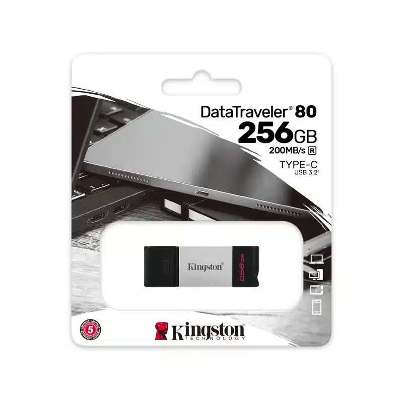 Kingston 256G dt80 u3 type C