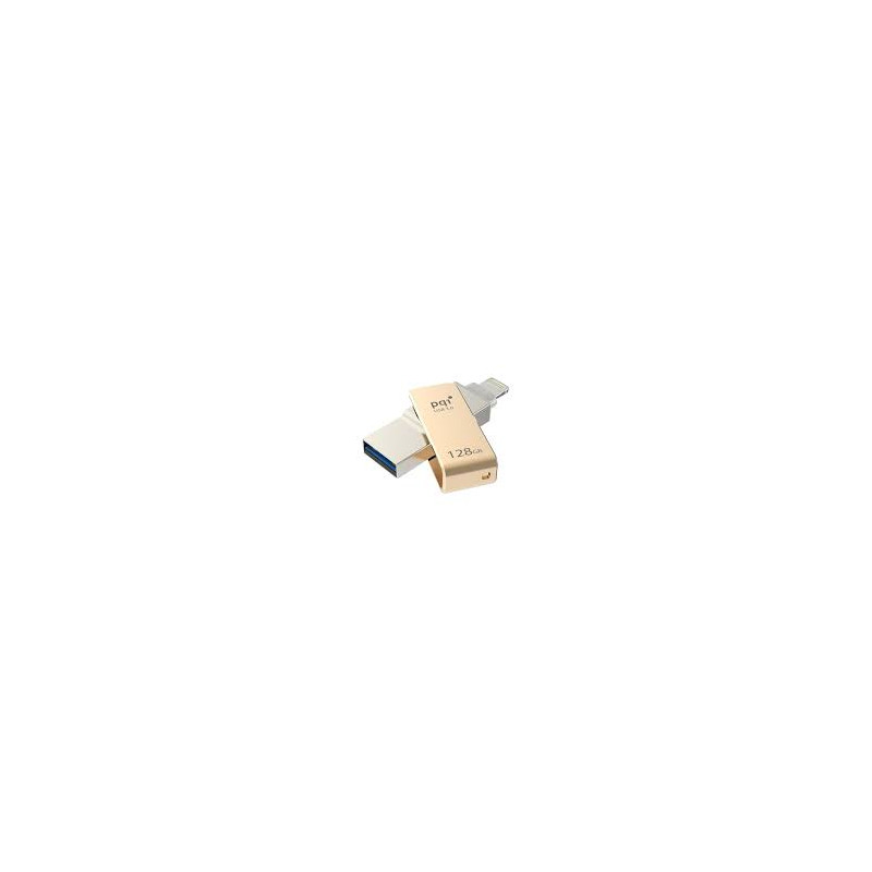 Pqi 128Gb iConnect Mini   Gold