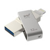 Pqi 64Gb iConnect   Silver