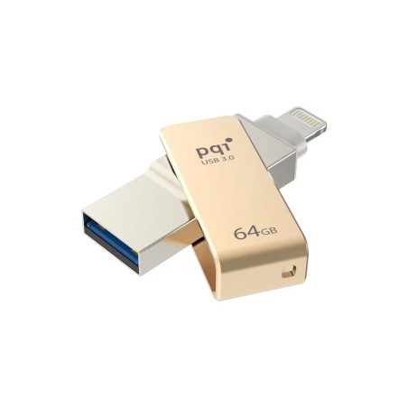 Pqi 64Gb iConnect Mini   Gold